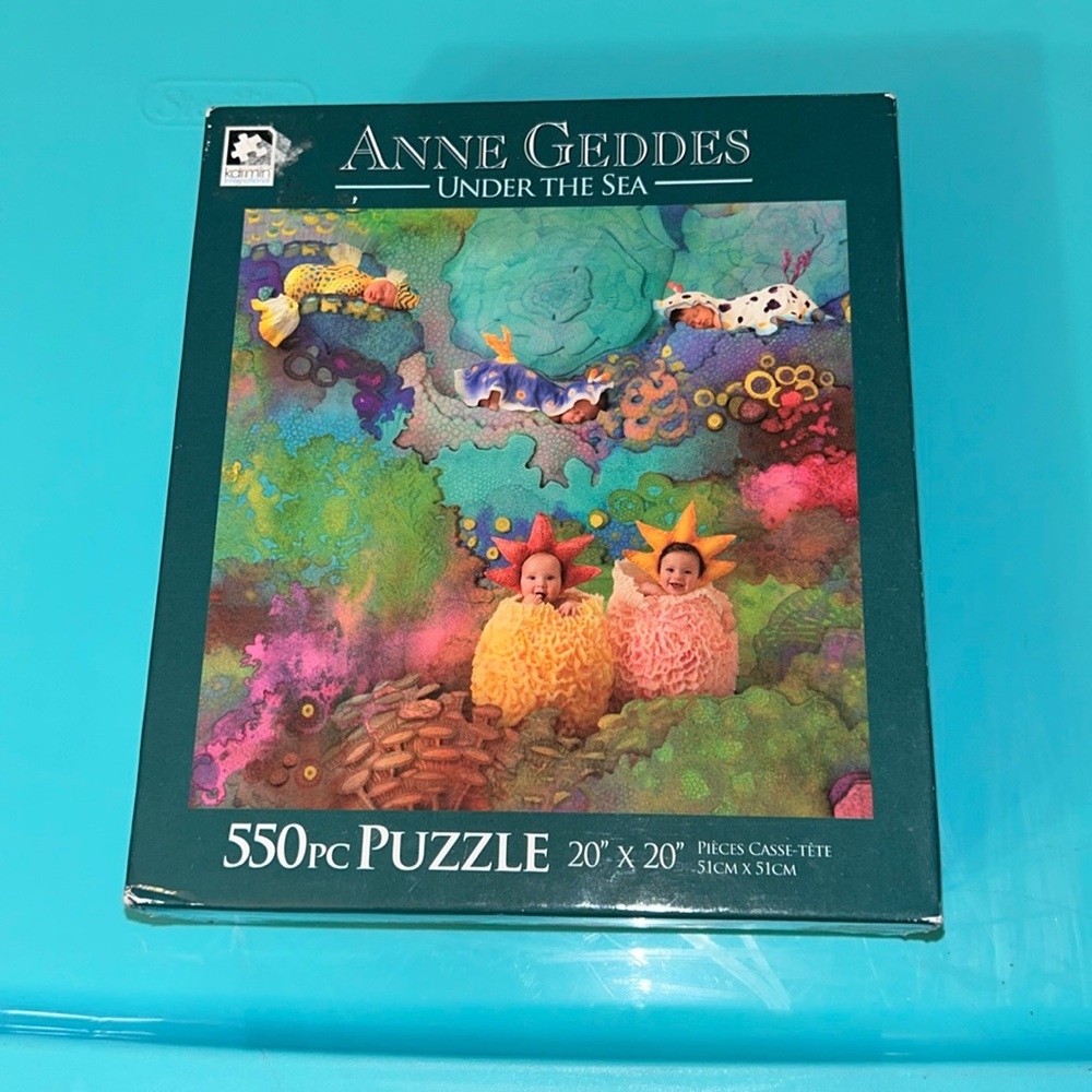 NWT Anne Geddes jigsaw puzzle 550 pcs